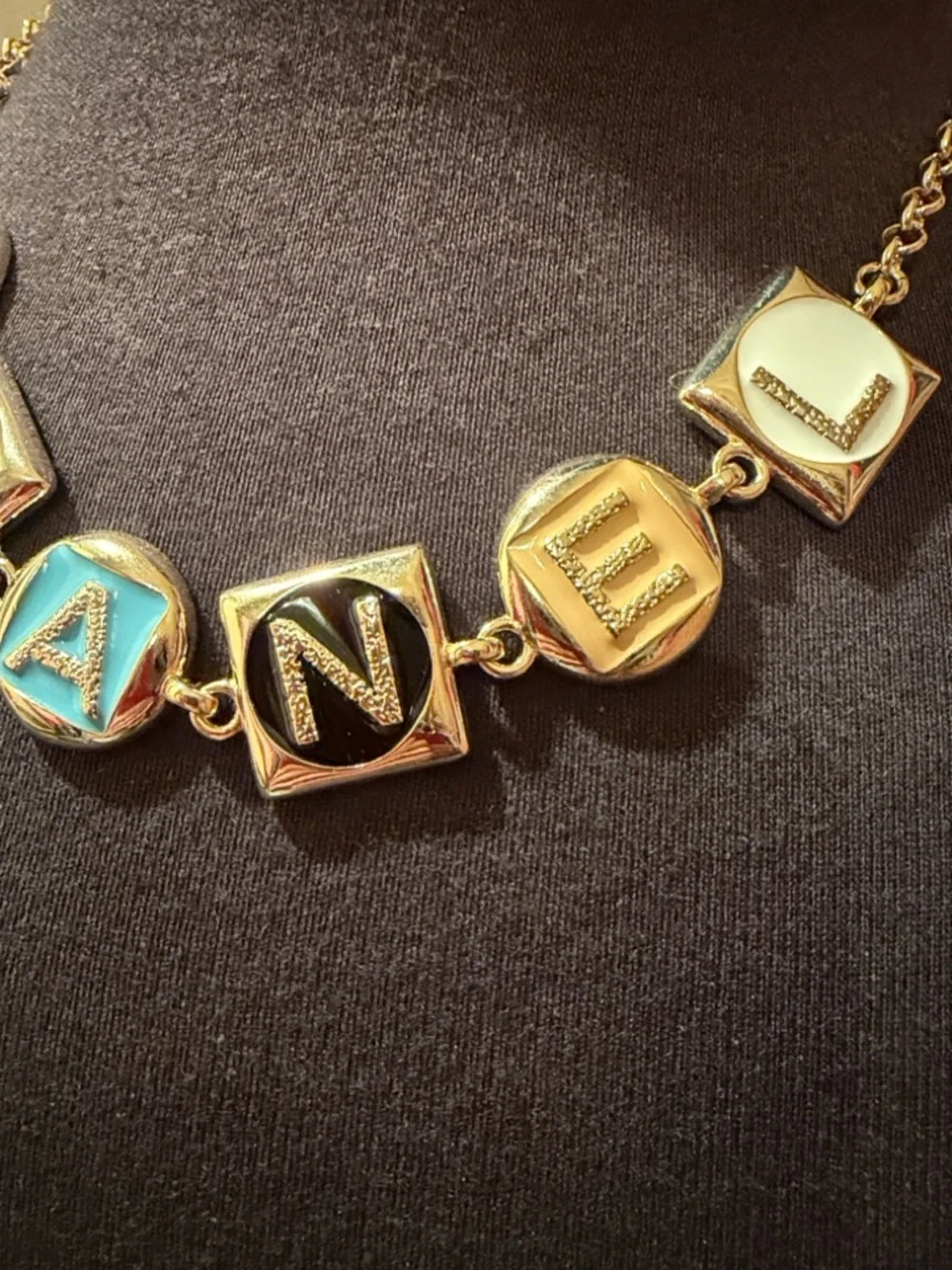 Necklace jewelry rose gold chain silver choker Chanel designer luxury gift box - Picture 5 of 16